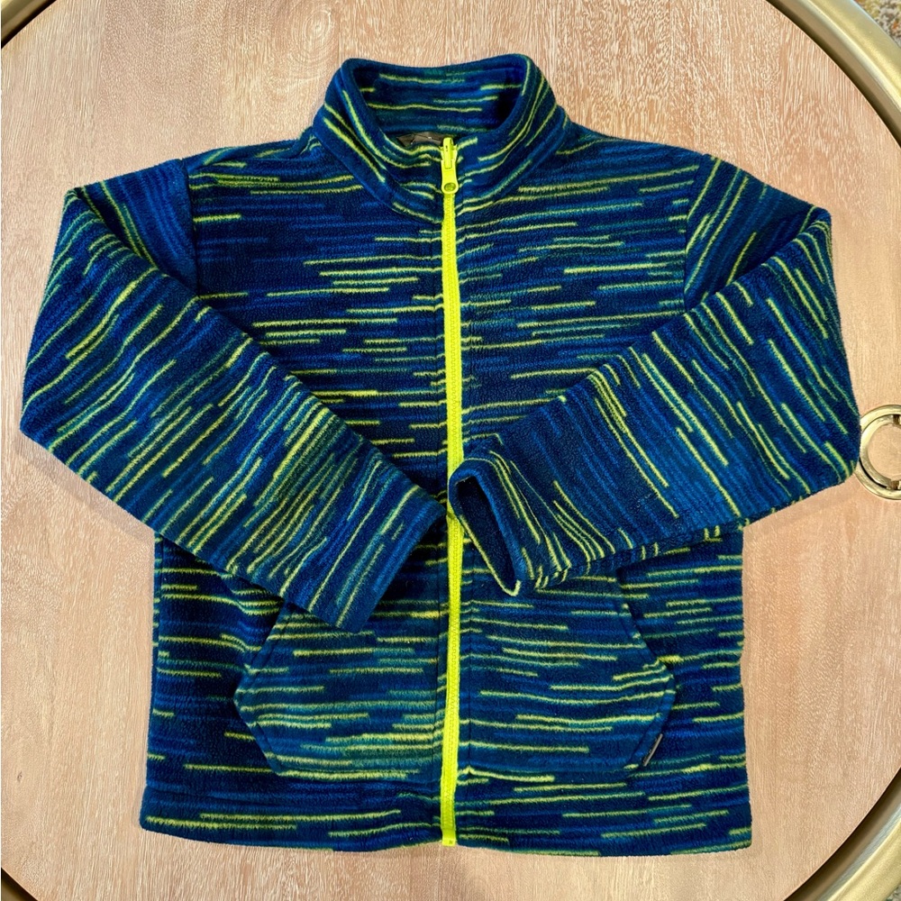 Eddie Bauer Kids Fleece Zip-Up Jacket – Size XS (4-5)